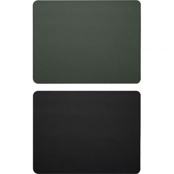 BUBM Office Mouse Pad Dual-Sided PU Leather