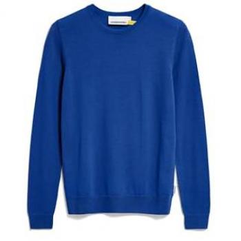 ELDIAA MERINO Frauen Strickpullover in Blau