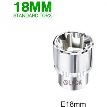 LAOA 3/8 Metric Torx Socket Set with Extension Rod