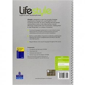 Lifestyle Intermediate Teacher's Book (with Test Master CD-ROM): English for Work, Socializing and Travel
