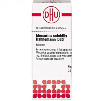 Mercurius solubilis Hahnemanni D30 Tabletten 80 Stück