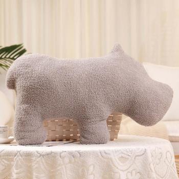 Hipopótamo de Peluche Almohada Kakanwo