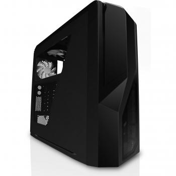 NZXT Phantom 410 Mid Tower PC-Gehäuse mit USB 3.0, ATX‑Kompatibel – Schwarz