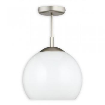 Eclipse Glass Round Semi Flush Mount Light
