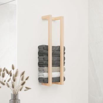 Bois de pin massif, Porte‑serviette 23x18x90 cm – VidaXL