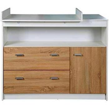 Roba Wickelkommode 'Gabriella' mit einer Tür und zwei Schubladen