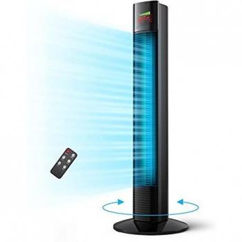 Raumventilator Turmmodell 90 cm – 9 Stufen & 65° Oscillation