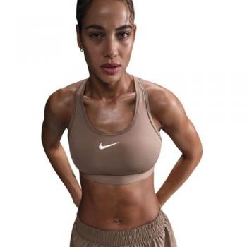 Nike Soutien-gorge Sportif Moyen avec Swoosh