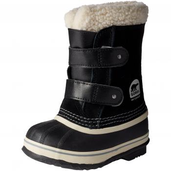Sorel Niños 1964 Pac Strap, Botas Unisex, Negro