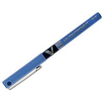 Pilot Hi-Tec V5 Blue Ink Rollerball Pens