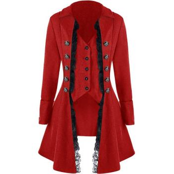 Frock coat retro largo estilo victorian oscuro