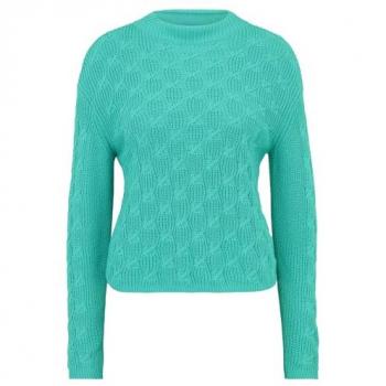 Betty Barclay Strickpullover mit Struktur – Größe 38, blau