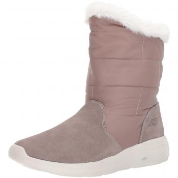 Skechers Damen On-The-go City 2 Stiefel, Farbe: Beige (Taupe)