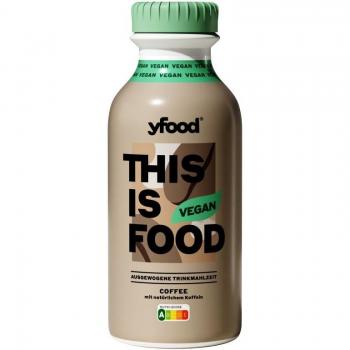 YFood Kaffee‑Tee‑Trinkmahlzeit vegan – 500 ml