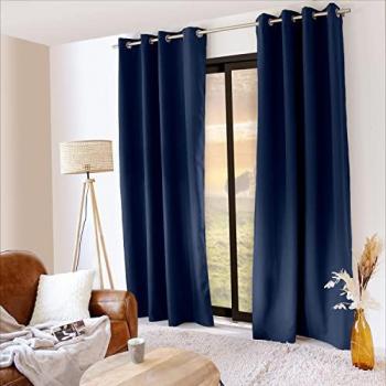 Rideau Bleu Marine Thermo-Protection 140 × 240 cm
