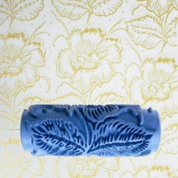 3D Flower Design Wall Painting Roller