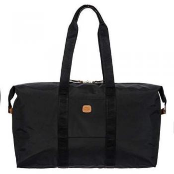 Bric's X-Bag Large Black Foldable Duffel