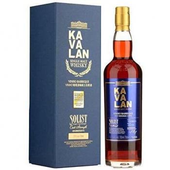 Kavalan SOLIST Vinho Barrique 54,8% Vol. 0,7l en estuche