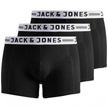 Jack & Jones 3er-Pack Boxershorts in Schwarz