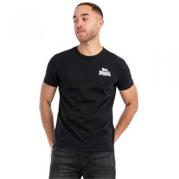 Lonsdale Whiteness Men's Crewneck Shirt, Black/White, XXL