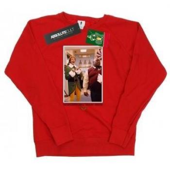 OMG-Santa-Elf-Photo-T-Shirt für Damen, weiß