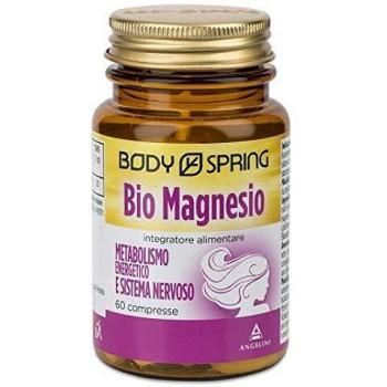 Body Spring Bio Magnesio Integratore Metabolismo Energetico e Sistema Nervoso 60 Compresse