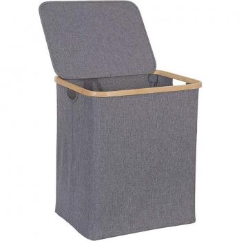 Waterproof Bamboo Laundry Basket