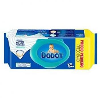 DODOT TOALLITAS HUMEDAS PARA BEBÉS 64 UNIDADES