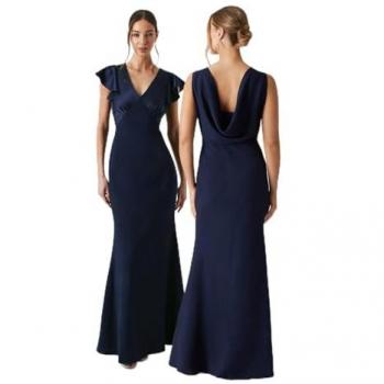 Coast Women's Navy Fishtail Bridesmaid Dress