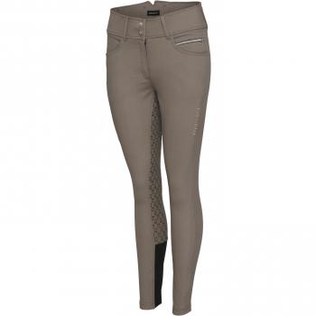 Hochtaillierte Reithose Equipage Andalouse mit Taschen
