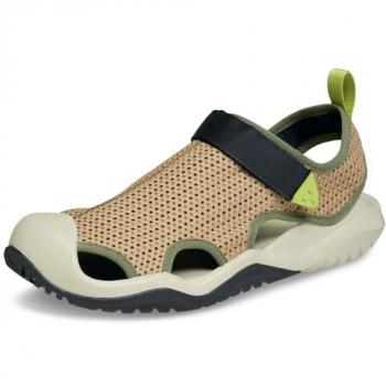 Swiftwater™ Mesh Deck Sandalen von Crocs 211095 Braun