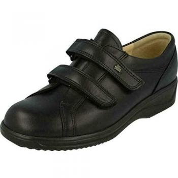 Finn Comfort 02110 014099 Schnürschuh – Schwarze Damen-Comfortschuhe