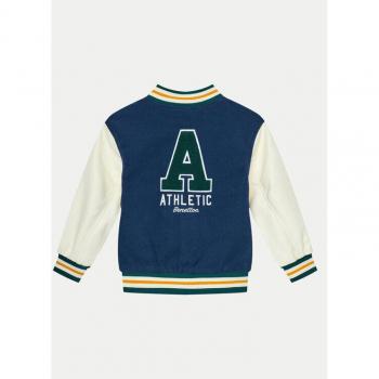 Bomber Benetton 20PYCN04Q Blu Scuro Regular Fit
