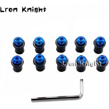 GSXR 600 750 Windshield Screw and Nut Set M5