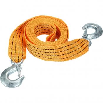 Sangle de sécurité pour voiture 4 mètres avec cliquet et boucle en métal
