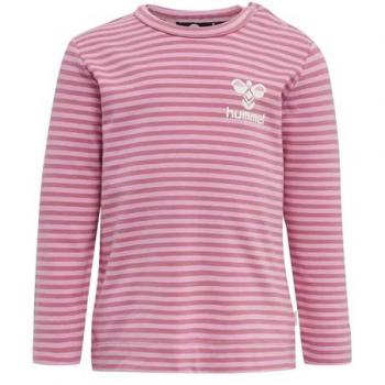 Hummelinette Bébé Femme – T‑shirt Manches Longues – Rose 6-9 Mois