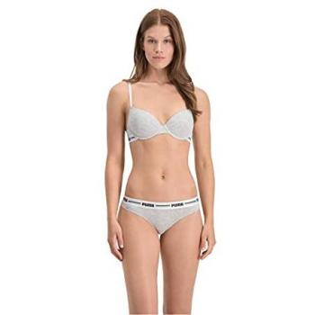 Puma Reggiseno T‑shirt Grey Melange 75 (confezione da 1)