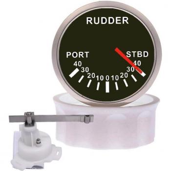 Boat Rudder Position Indicator with Waterproof Design and 0-190 Ohm Sensor