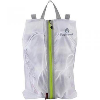 Eagle Creek Pack-It Specter Shoe Sac à chaussures Noir avec poche extérieure pour ranger de petits objets