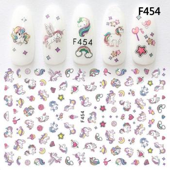 Pegatinas para uñas F454