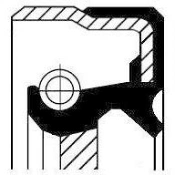 CORTECO 01019477B Differential Wellendichtring