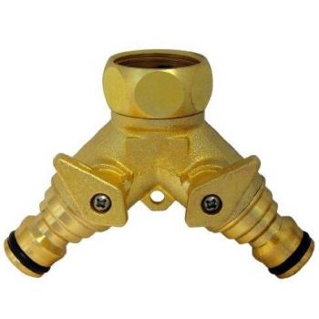 CK Tools Two-Way Tap Connector for Watering Systems, 3/4 Inch