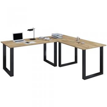 Eckschreibtisch VCM Holz – Estilo minimalista, 190 × 160 cm