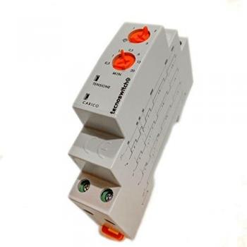 Timer luminosità scalae TECNOSWITCH 16A 1 Din (cod. TS201DI)