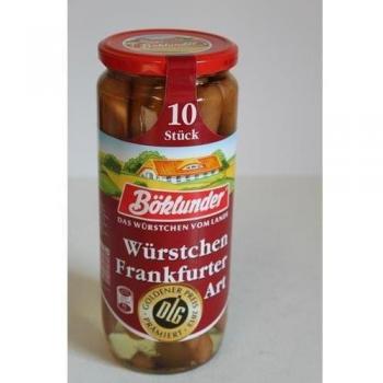 Böklunder Frankfurter Art 500g