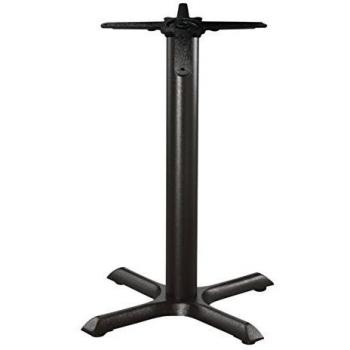 Bolero Cast Iron Table Base Four Legs Black