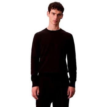 Klein Black Cotton Pullover for Men (Size XL)