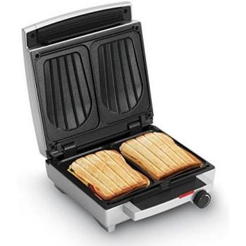 Fritel SW 1450 Tosti apparaat Zilver, Sandwich Maker, 1400W