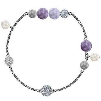 Collezione Remix Swarovski Filo di Perle a Tutti i Colori Rodio