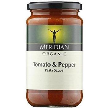 Meridian Bio‑Tomatensauce mit Paprika für Pasta – 440 g